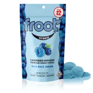 Froot Blue Razz Dream Gummies – 100mg