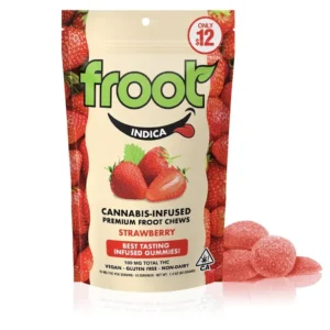 Froot Strawberry Gummies – 100mg