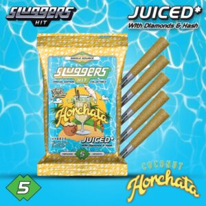 Sluggers x Dubz Garden – Infused Prerolls – 3.5g 5pk – Coconut Horchata